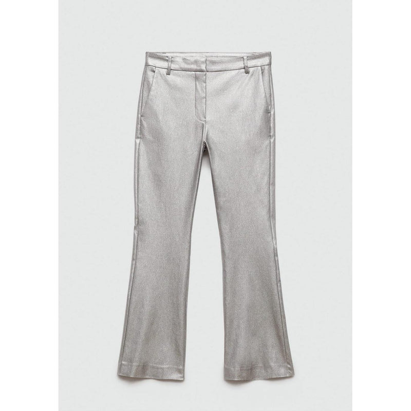 Pantalon Flare Métallisé - Silver