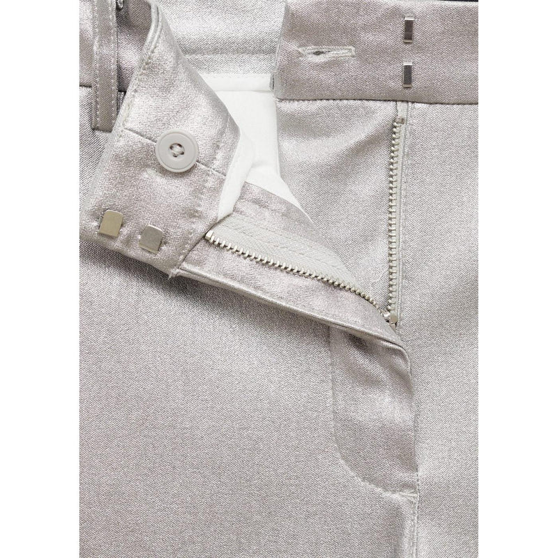Pantalon Flare Métallisé - Silver