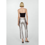 Pantalon Flare Métallisé - Silver