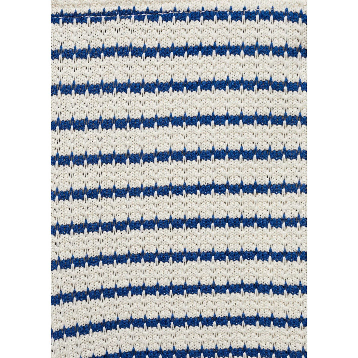 Hæklede stribede bukser - Blue
