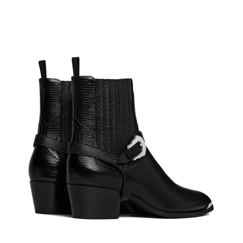 Bottes - Celine Western Chelsea Isaac Harness  - Black
