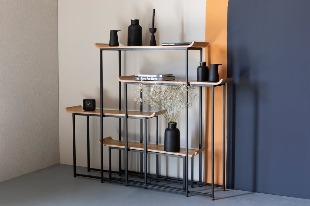 Flodka - Shelf - Plywood - Black