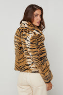 Faux Fur 67180 - Camel Tiger