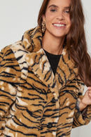 Faux Fur 67180 - Camel Tiger