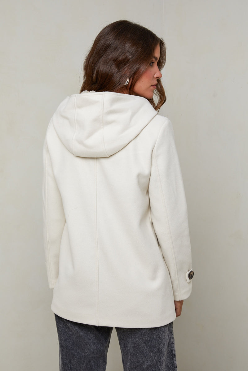 Coat 672 - Ecru
