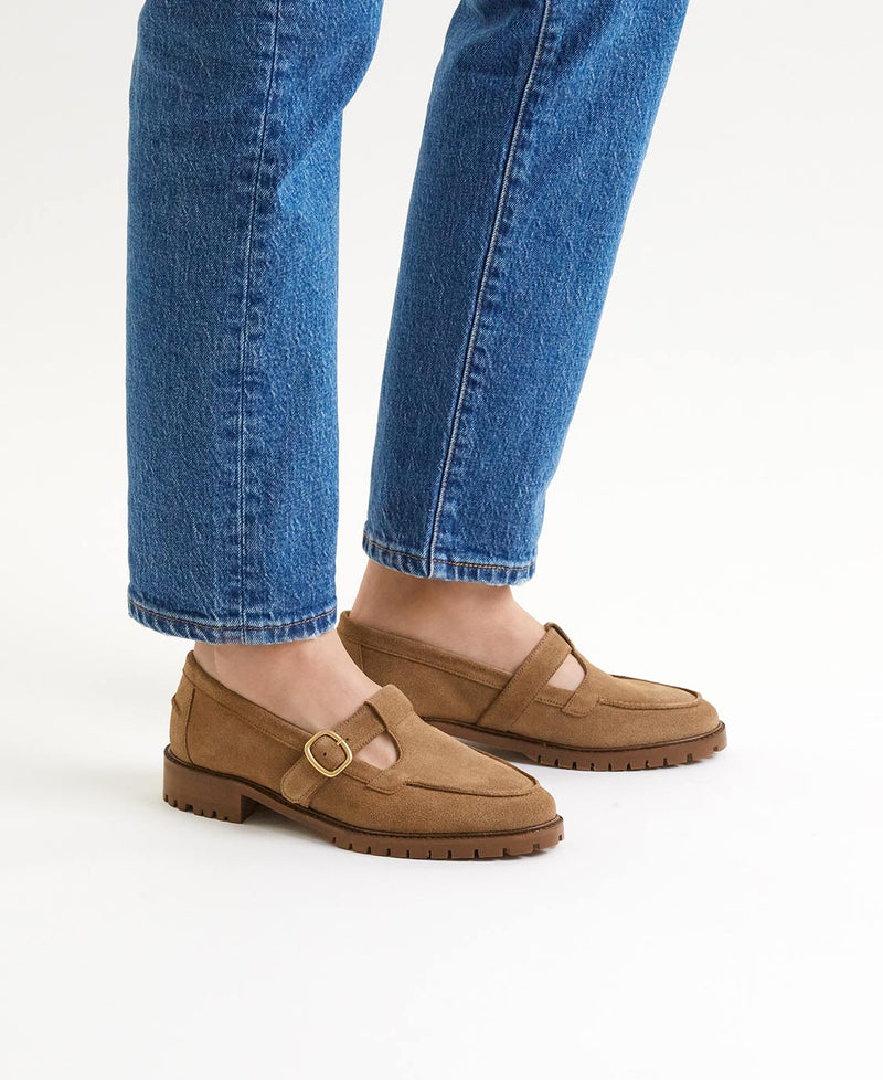 Moccasins N°84 Taupe
