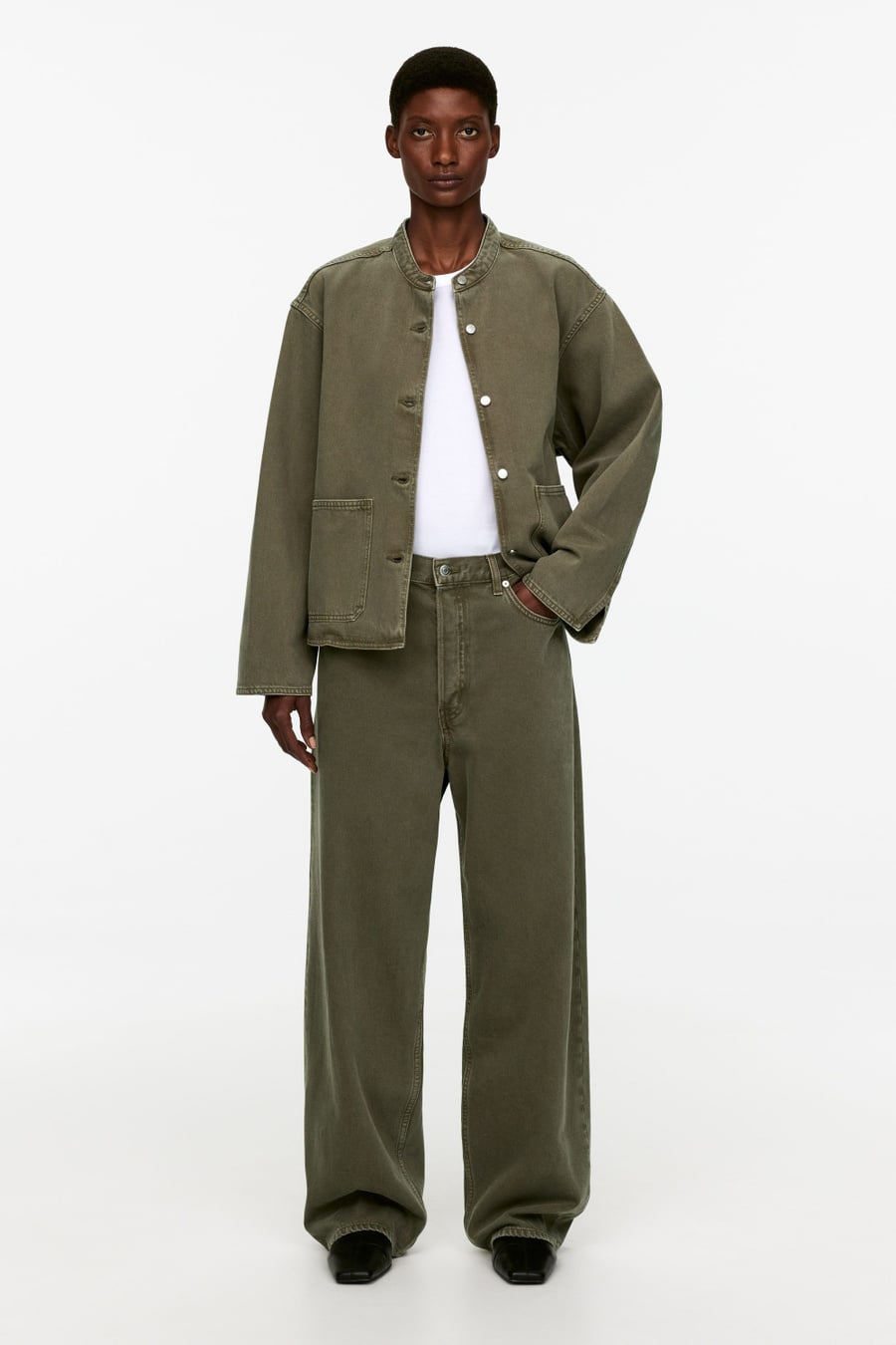 Amber Jeans - Khaki