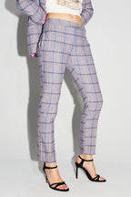 Le Pantalon Silvana Tartan Pink