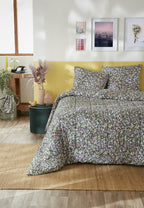 Printed Duvet + Pillowcase(s) - Printed Cotton - Forget-Me-Not