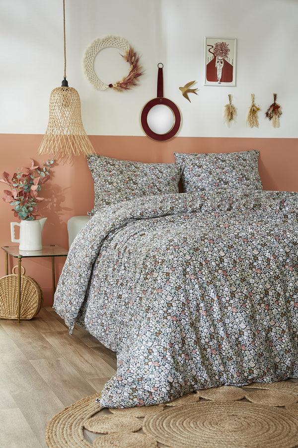 Bed Set - Printed Cotton - Malia