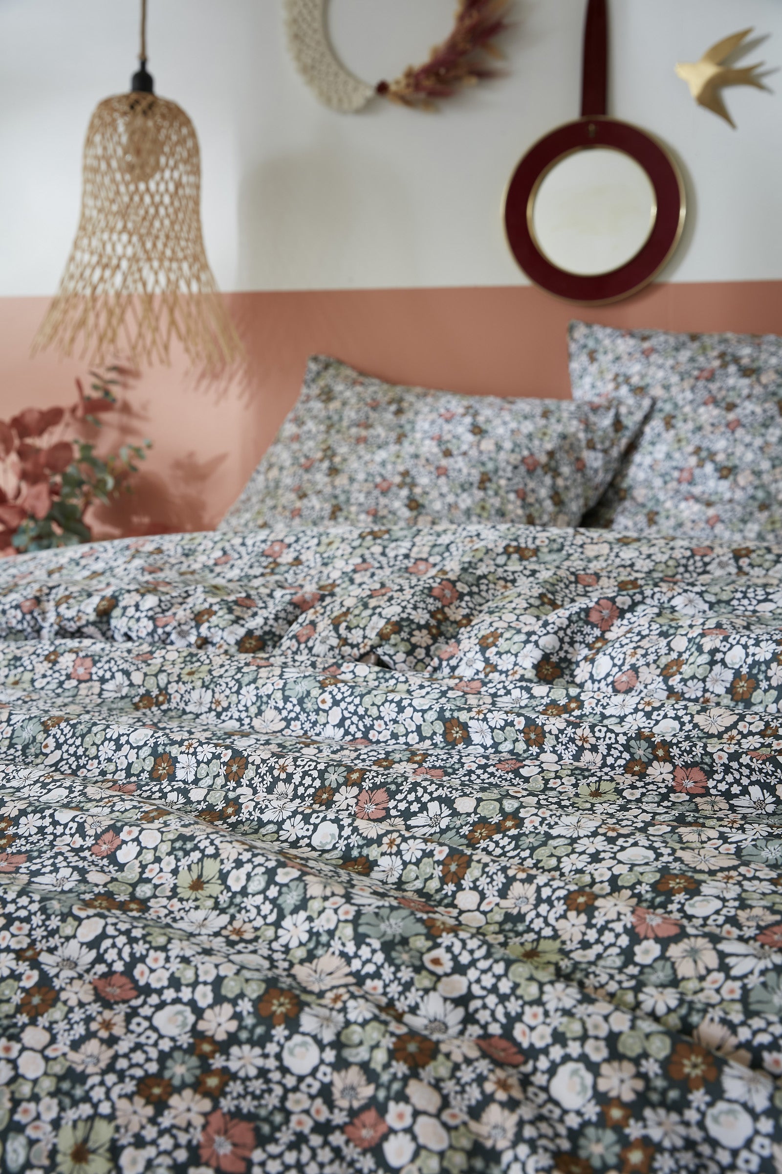 Bed Set - Printed Cotton - Malia