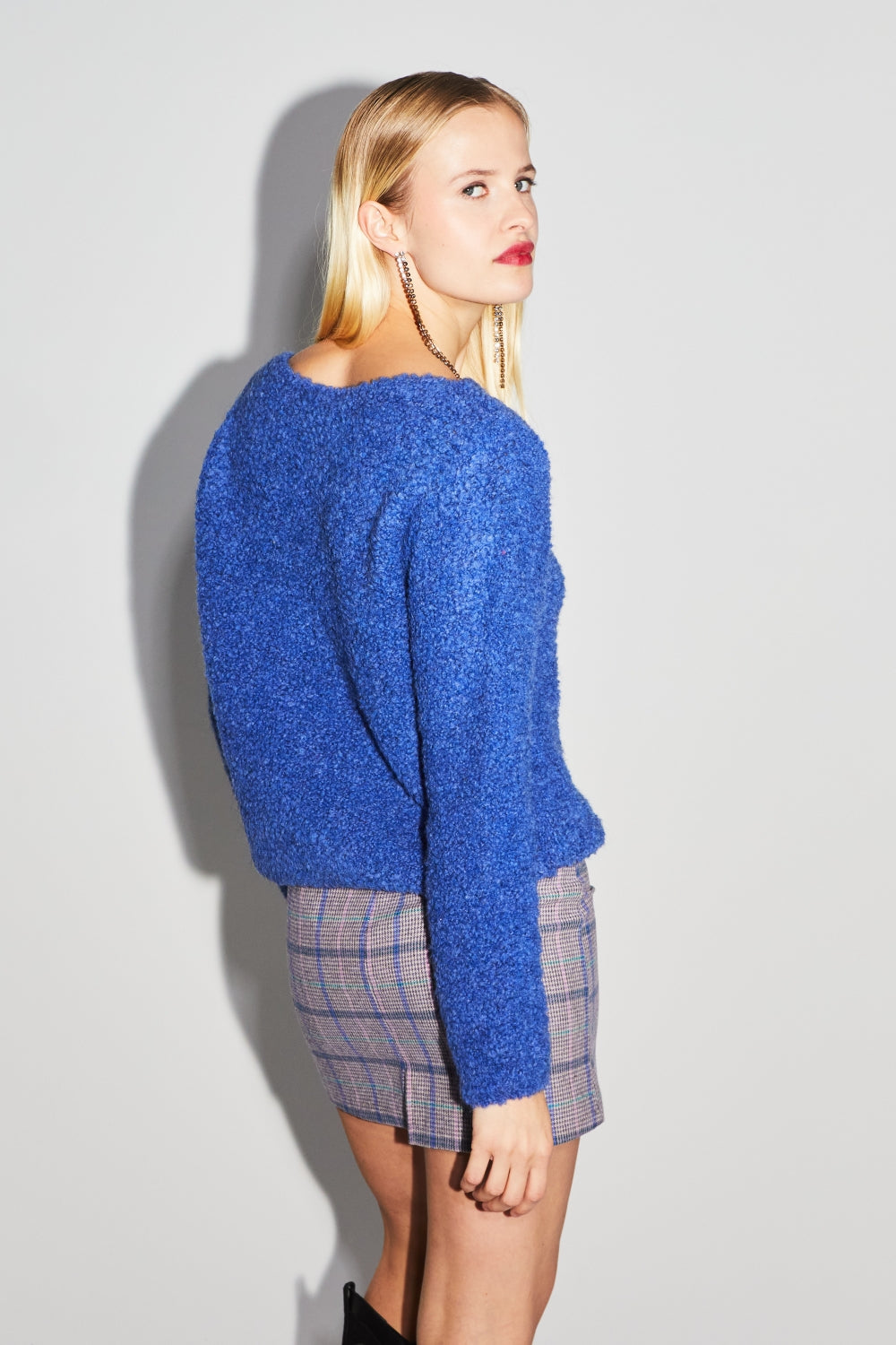 La Mini Jupe Aria Tartan Rose