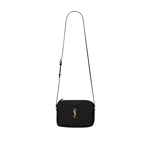 Saint Laurent Bolso para cámara Lou - Mujeres - Negro