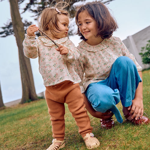 Blouse Charlotte Coton Imprimé Fleuri - Bébé