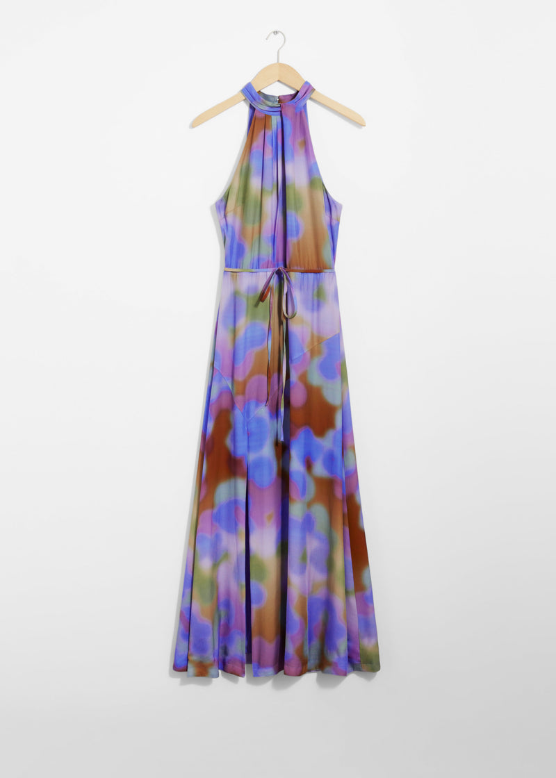Vestido St Zola Maxi - Azul - Mujer
