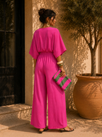 Paros Jumpsuit - Pink