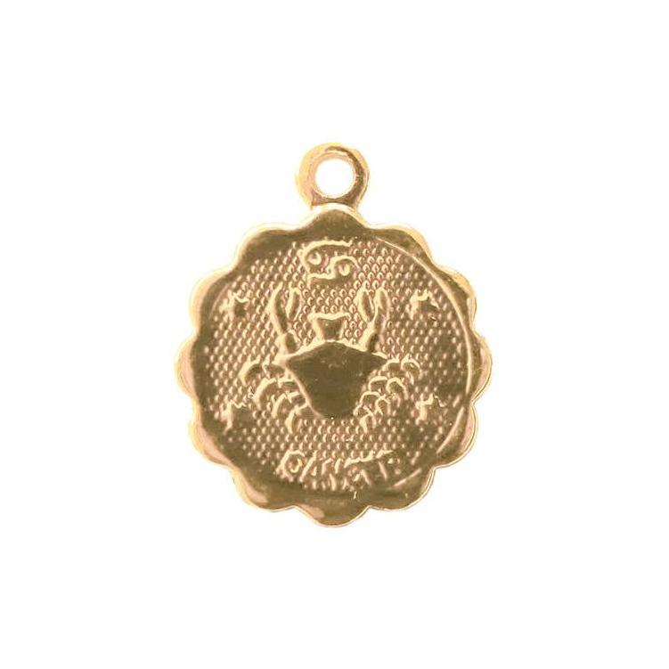 Médaille Astro Or Fin - Cancer