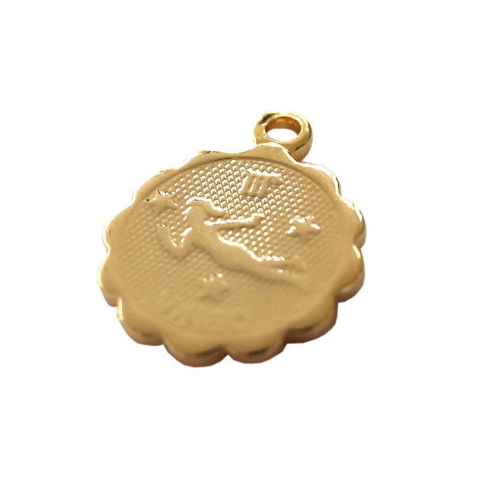 Fine Gold Astro Medal - Virgo