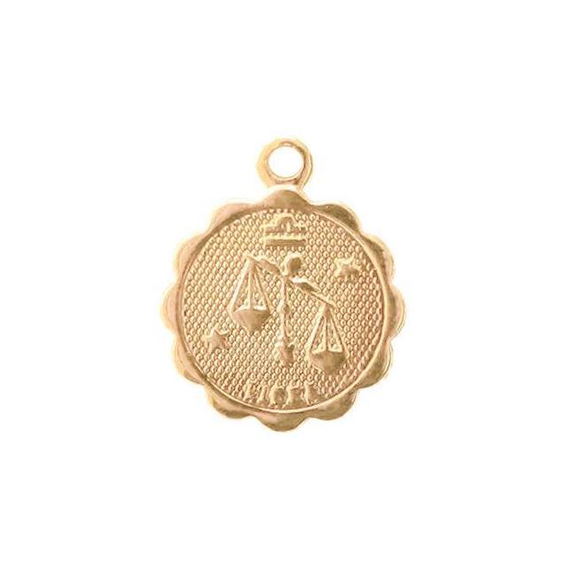 Médaille Astro Or Fin - Balance