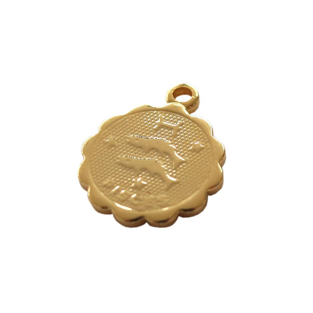 Medalla Astro Oro Fina - Piscis