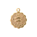 Medalla Astro Oro Fina - Piscis