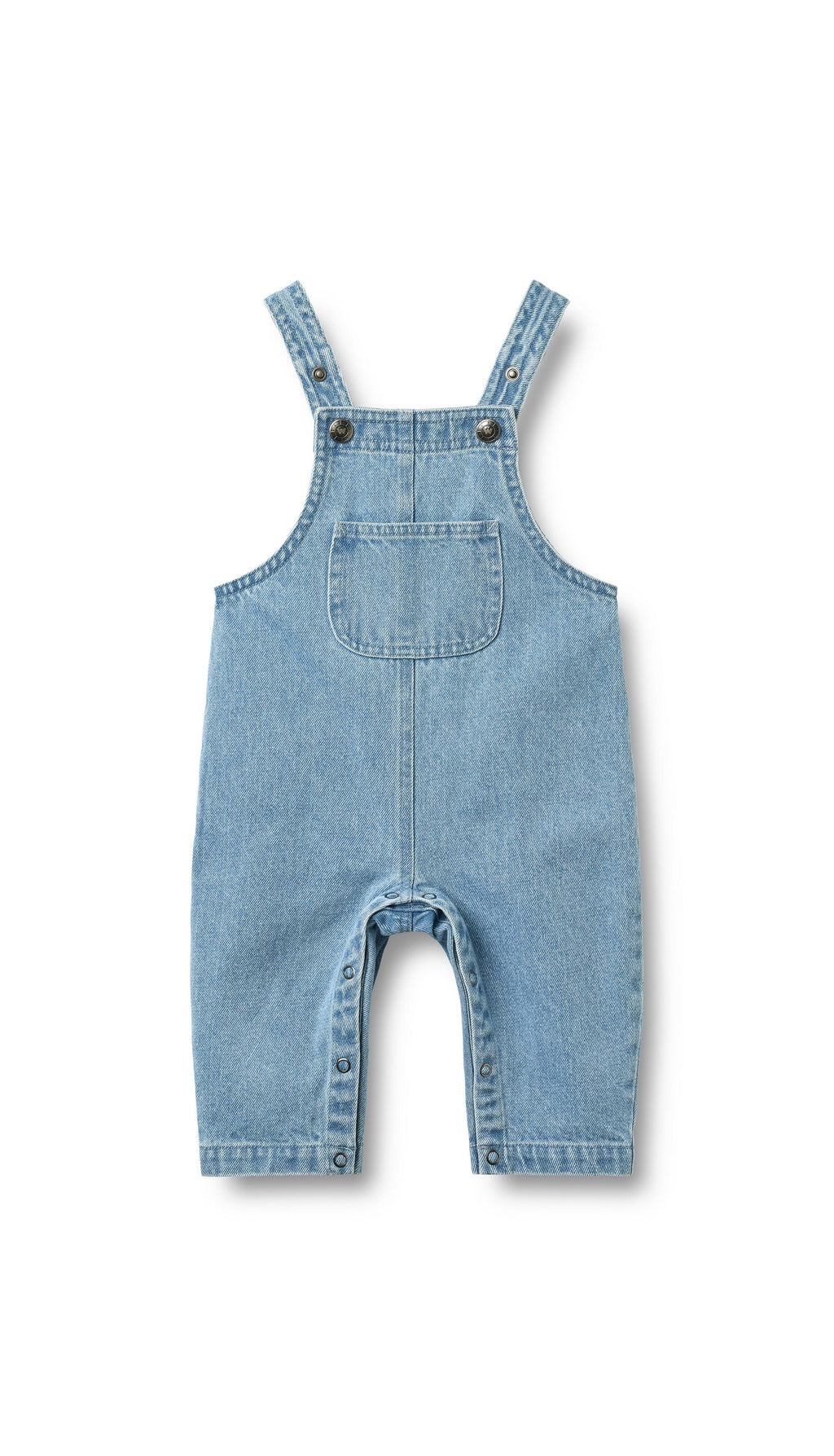 Ivan Denim Dungarees - Light Blue Denim