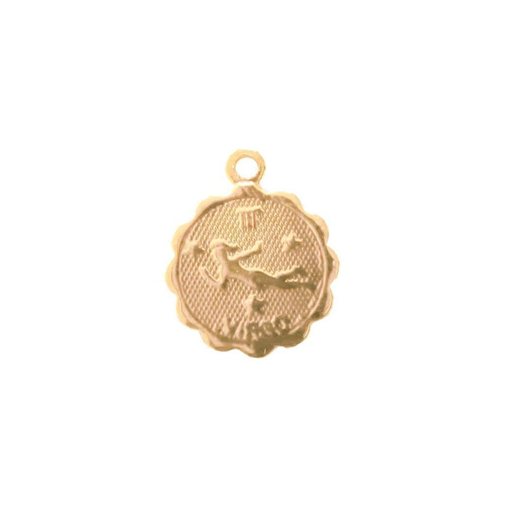 Fine Gold Astro Medal - Virgo