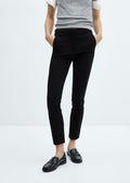 Skinny Crop Pants - Black