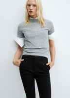 Skinny Crop Pants - Black