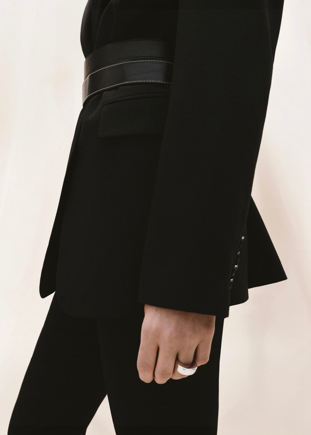 Skinny Crop Pants - Black
