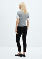 Skinny Crop Pants - Black