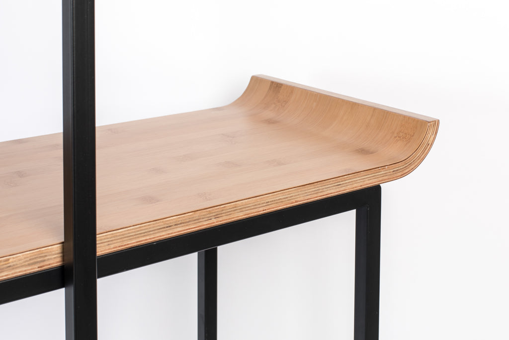 Flodka - Shelf - Plywood - Black