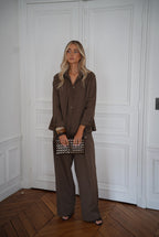 Meryam Chocolat - Pantalones Sueltos