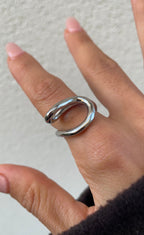 Graphic Collar Ring