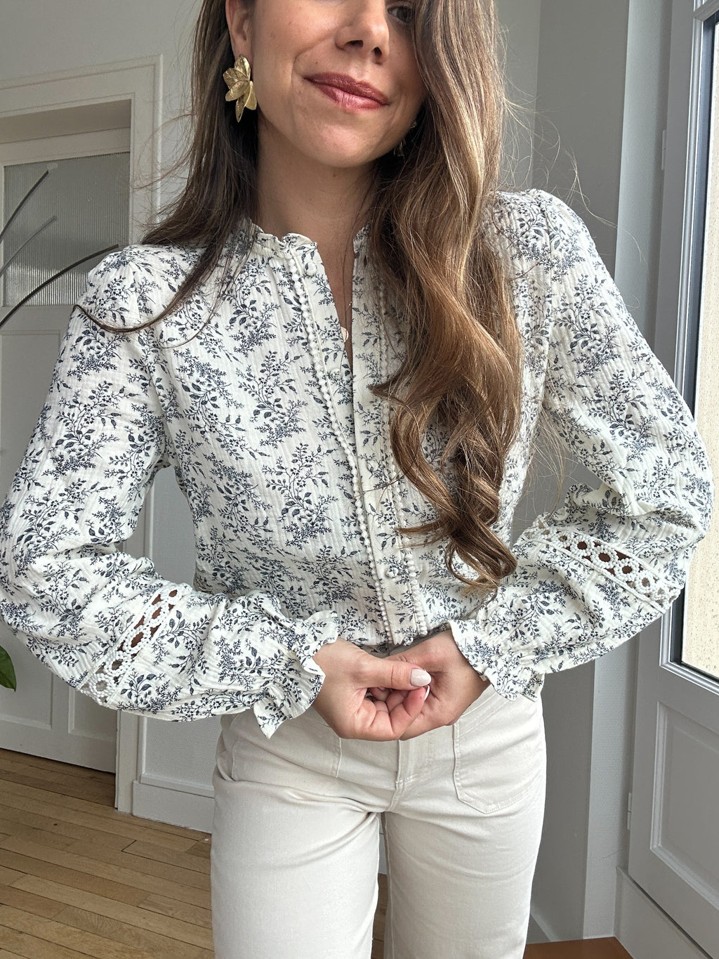 Blouse Emma fleurie
