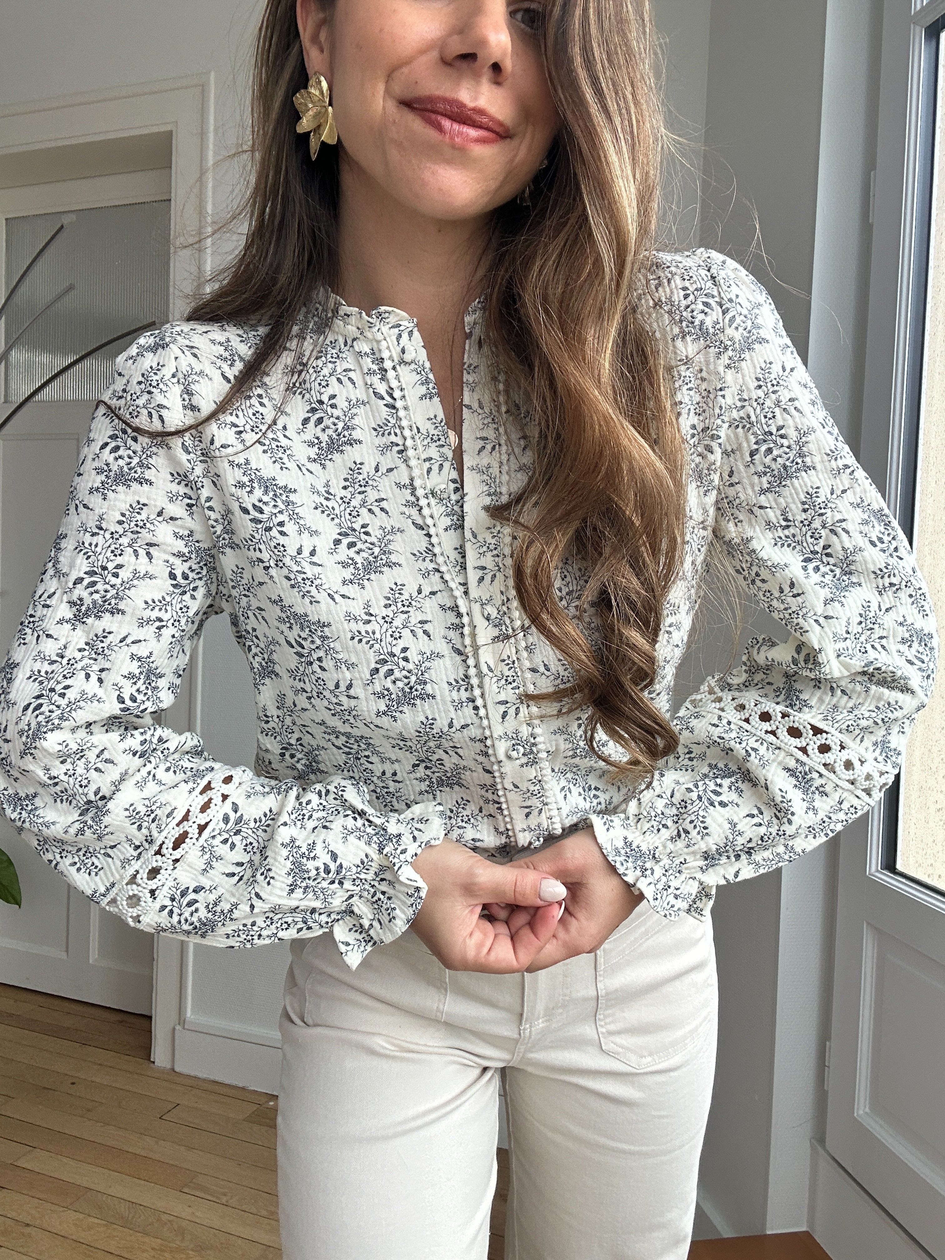 Blouse Emma fleurie