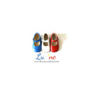 Chaussures Babies Charles Ix Alice À Boucle - Cuir Rouge Vif - Fille