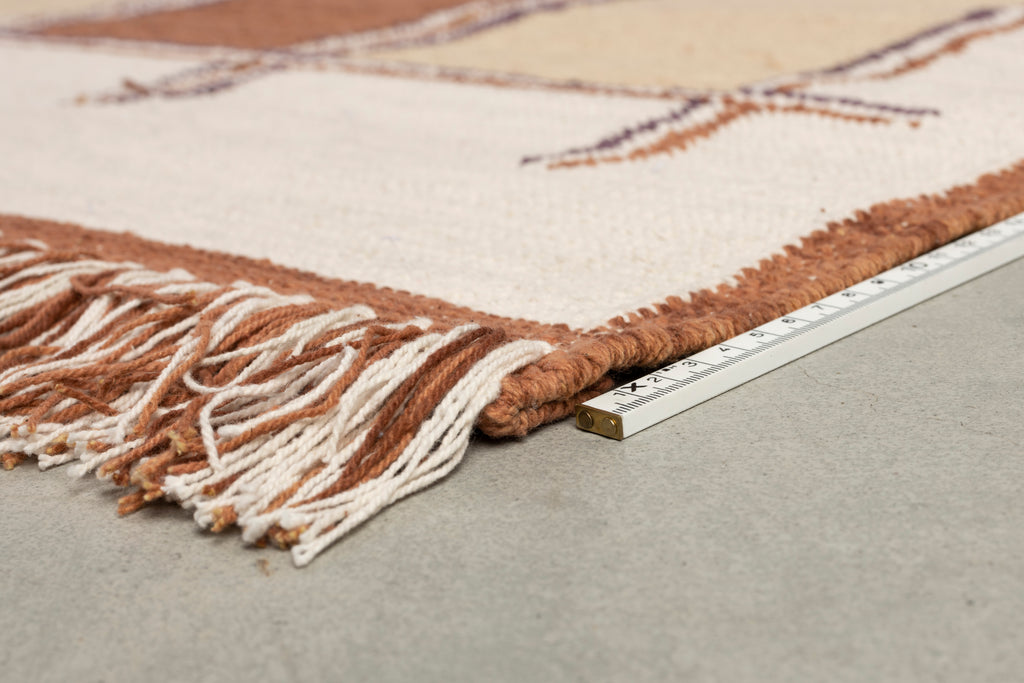 Gambit - Tapis - Coton - Beige/Terracotta