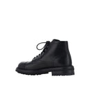 Bottes - Dolce & Gabbana Lace-Up Leather  - Black