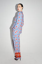 Los pantalones azules Tracy Léo Géo