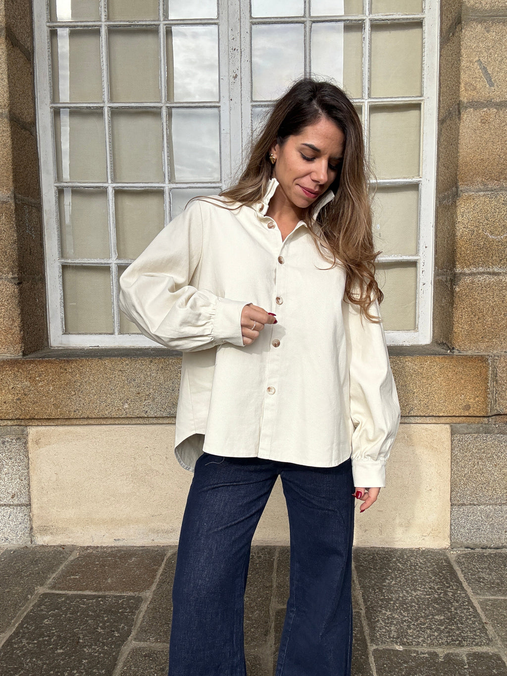 Ecru Céleste denim jacket