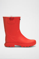 Bottes De Pluie - Rouge - Femme