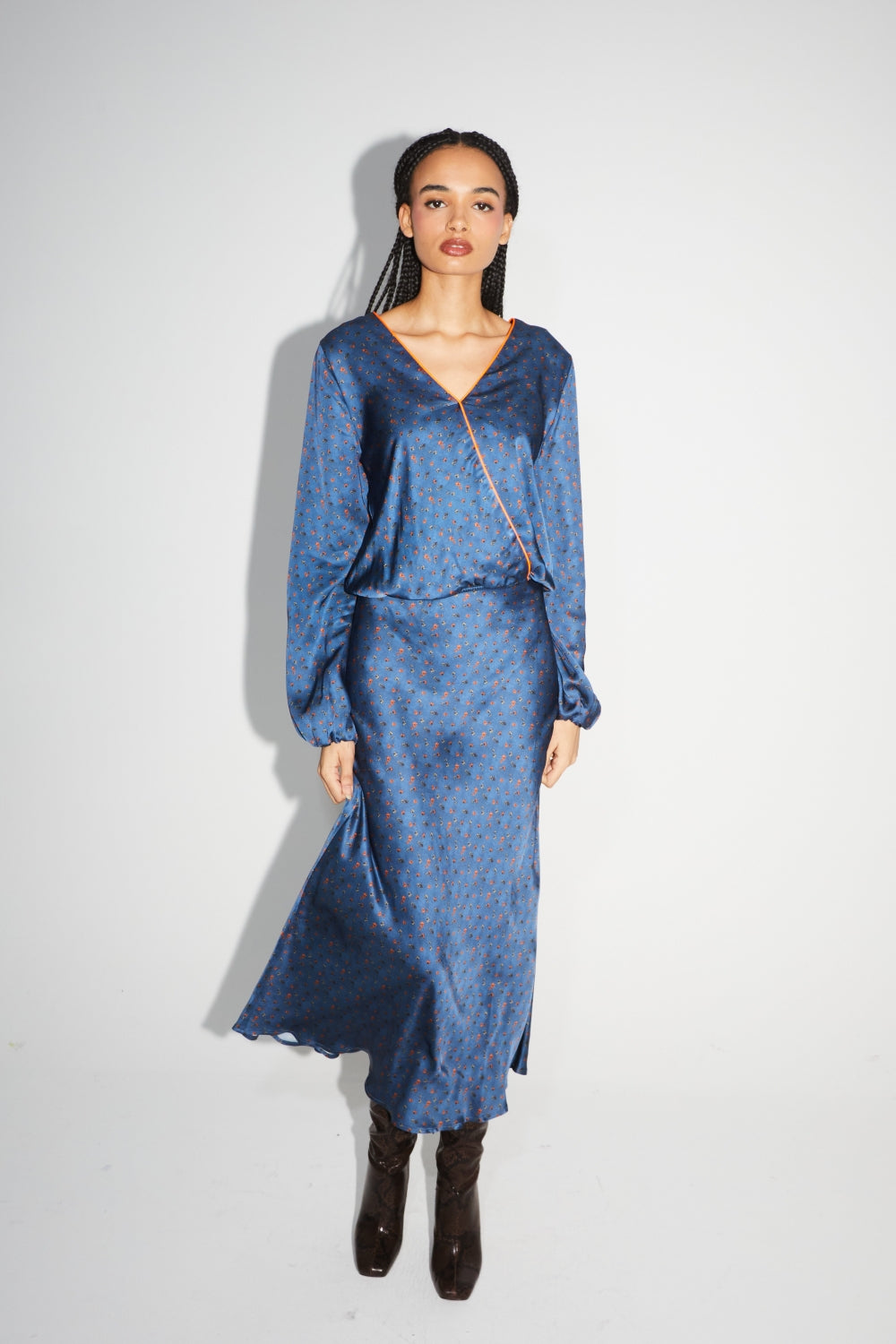 La Jupe Sirène Serena Halo Blue