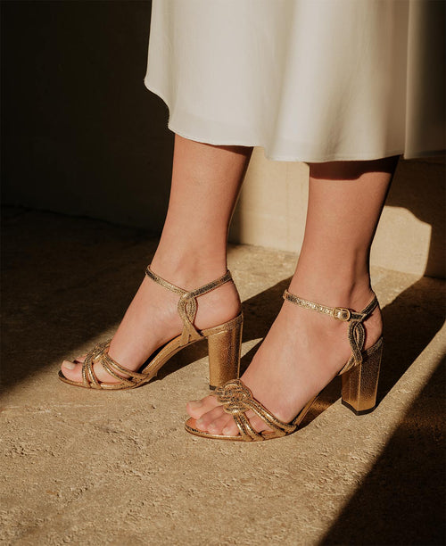 Sandals N°111 Gold