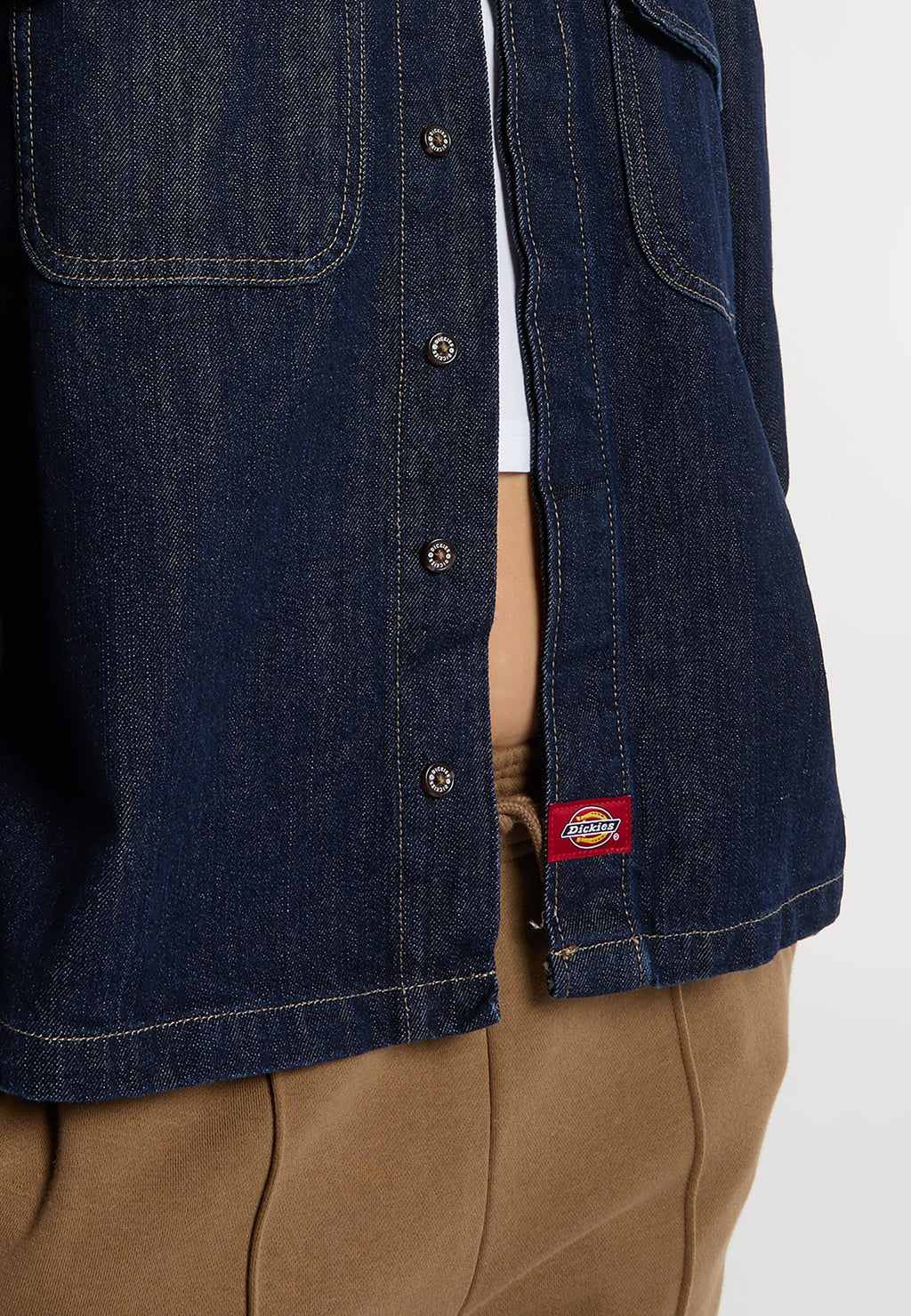 Mechanic Oversized Denim Shirt - Rinsed - Women