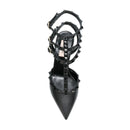 Escarpins - Valentino Garavani Patent Rockstud - Black