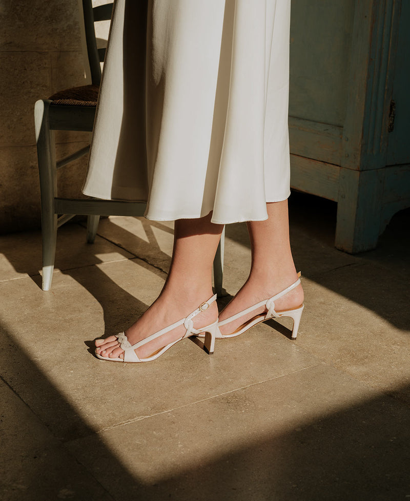 Sandals N°599 Blanc