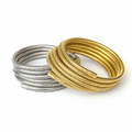 Bracelet Allone - Bracelet Multitours - Doré Ou Argent