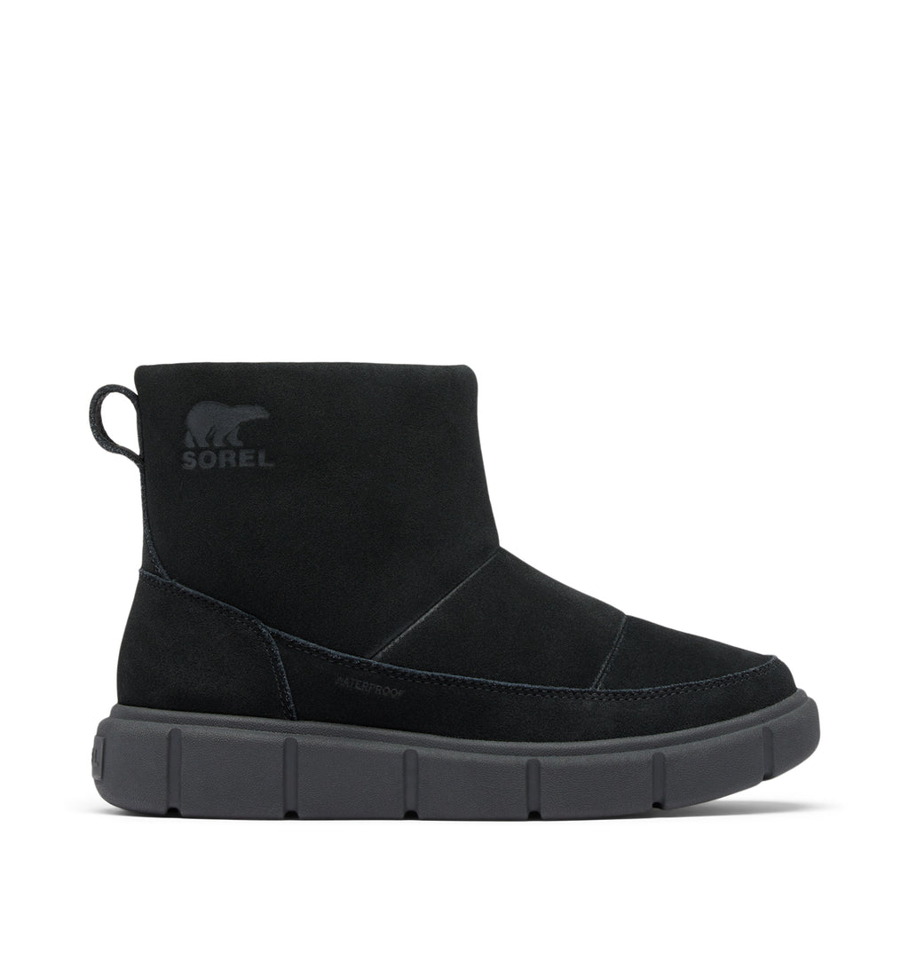 Bottes Imperméables Sorel Explorer™ Iii Slip-On - Black & Sea Salt - Femme