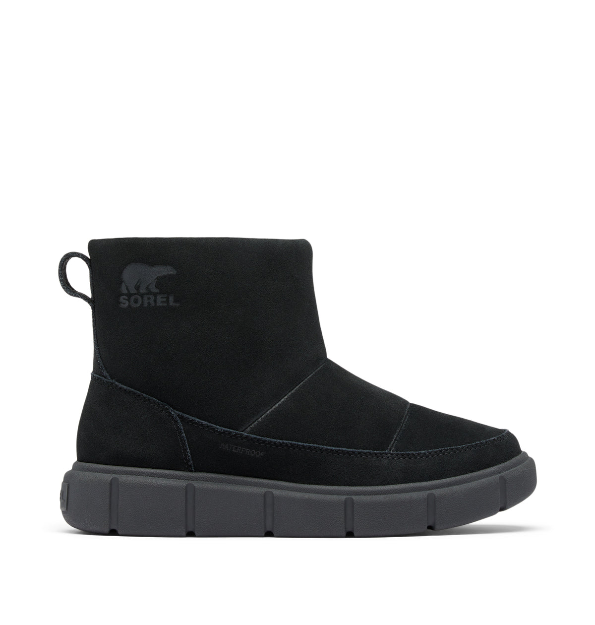 Bottes Imperméables Sorel Explorer™ Iii Slip-On - Black & Sea Salt - Femme